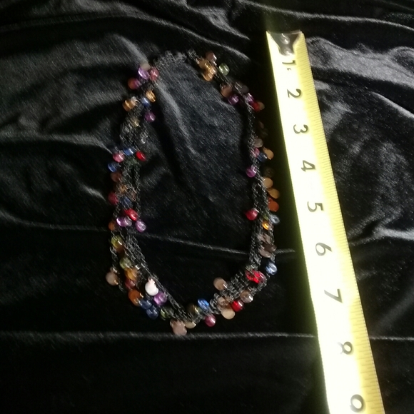 Beaded vintage necklace - Picture 4 of 4
